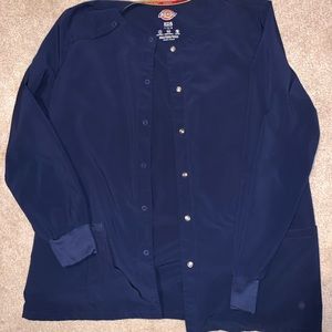 Dickies Navy Blue scrub jacket
